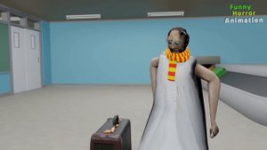 Granny Spider vs Grandpa - funny horror animation parody (60 min funny episodes)