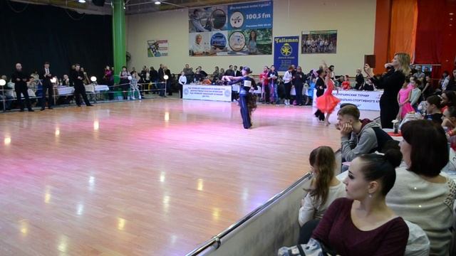 Линия Танца - 2016 Шевченко Максим и Панибулацкая София "Е Юниоры 1+2 La." смотреть онлайн