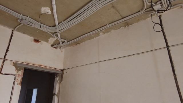 Заложены трассы для мульти-сплит системы, закладка коммуникаций под кондиционер, трасса кондиционер смотреть онлайн