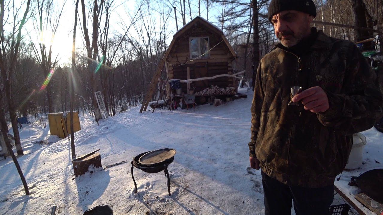 УХА ПО ФИНСКИ, ПЛОВ, ШАШЛЫКИ ИЗ РЫБЫ. ДЕНЬ РОЖДЕНИЯ В ТАЙГЕ ДАЛЬНЕГО ВОСТОКА. смотреть онлайн