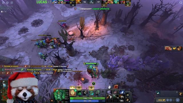 ИГРАЕМ В DOTA 2 НА САПОРТАХ 3000 ММР смотреть онлайн