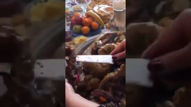 Харта, фаршированная зайчатиной и овощами