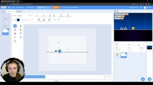Как создать geometry dash в scratch