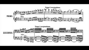 Rose Adagio / Pas d' Action (Sleeping Beauty, Tchaikovsky) Piano 4 Hands, Arr. Rachmaninoff