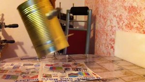 Газовый горн из банки