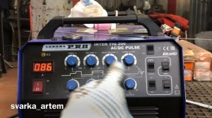 Aurora PRO lnter tig 200 ac/dc Pulse Сварка; медь, чугун, сталь, нержавейка