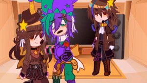{sheriff toadster x jester}⭐🎭 [gacha nebula]💫💜