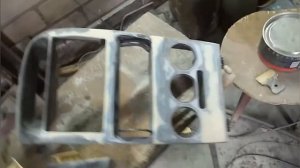 Консоль opel astra g для 2din магнитолы. Вариант 2