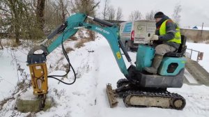 Навесное оборудование на мини экскаваторе Katrina