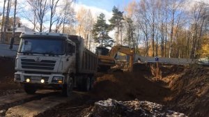 копка котлована под многоэтажный дом