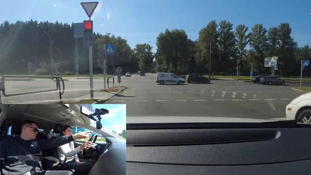 Повороты налево. Уроки вождения после перерыва. Восстановление навыков вождения.