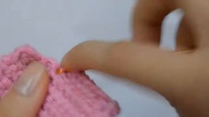 2 столбика без накида вместе - Уроки вязания крючком для начинающих