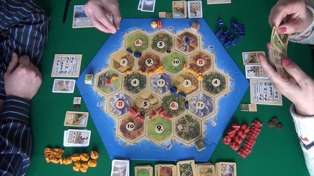 CATAN: Купцы и варвары (новое издание) - Играем в настольную игру.