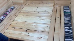 Обзор на каркасную баню длиной 5метров от компании «Дэверо"