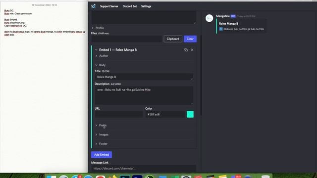 Tutorial Membuat React Role + Embed Discord смотреть онлайн