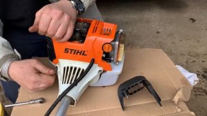 STIHL FS 131 trimmer cleaning
