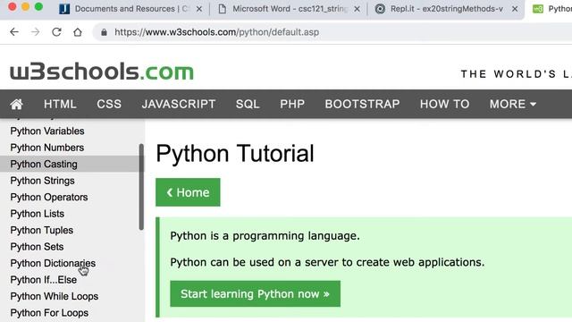 csc121 String Methods pt1 смотреть онлайн