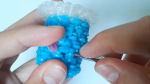Лумигуруми Бабл Ти | Боба (часть 2) | Плетение из резиночек Rainbow loom БАБЛ ТИ БЕЗ СТАНКА |