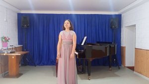 Стеценко Мария.                         "Рассвет-чародей" муз. В. Шаинского, сл. М. Пляцковского