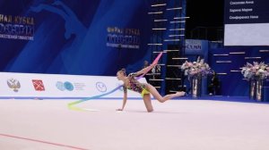 Maya Kolobovnikova Ribbon Russian Cup 2022 AA