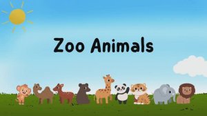 Животные зоопарка | Zoo Animals