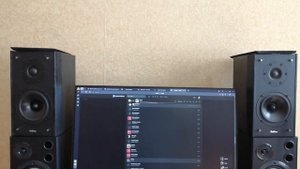 Акустическая система  Edifier R1900TIII тест звука сравнение с мониторами Behringer Ms40