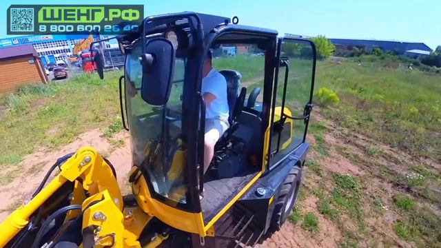 Фронтальный погрузчик SHENG ER416 от официального дистрибьютора завода EVERUN.