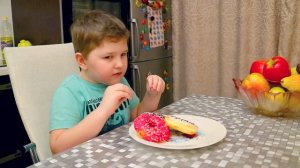 Игорь и папа показывает как не делать челендж