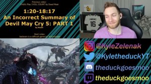 THIS IS DEVIL MAY CRY?!?! Reacting to "An Incorrect Summary of Devil May Cry 5: PART 1" by Max0r