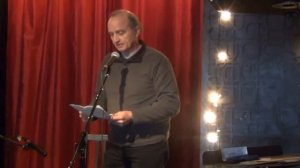 John Hastings read at Ontario Poetry Society reading event (Feb 2013)