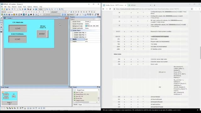 Universal Robot | Modbus Server | DeltaHMI смотреть онлайн