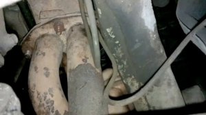 установка выхлопной трубы в ГАЗ-3110 "вовкиноручно" )))