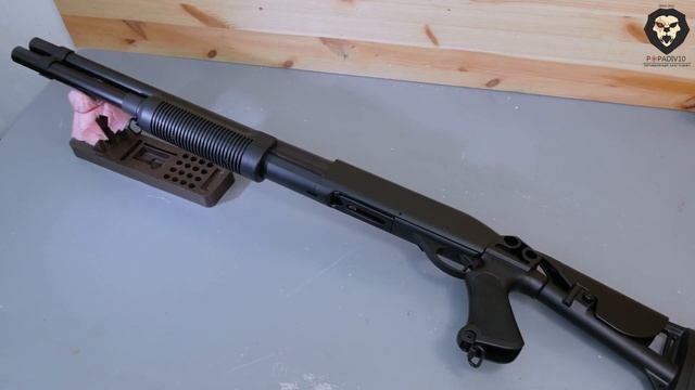 Страйкбольный дробовик Cyma CM353LM (Remington 870) видео обзор 4k смотреть онлайн