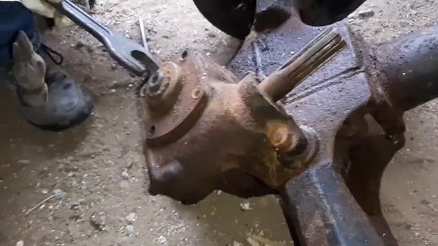 переоборудование погрузчика на дизель  часть 2.