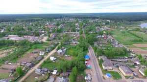 Демянск с квадрокоптера