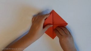 Tutorial Origami di Natale - Segnalibro Babbo Natale | Santa's Bookmark Papercraft