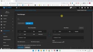Ampliación de almacenamiento en un NAS. TrueNAS - Pools