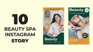 Beauty Spa Instagram Story Motion Graphic Animation | After Effects Templates | Copyright Free