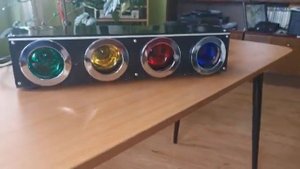 самодельный блок ламп для цветомузыки