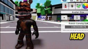 Aku Membuat FREDDY'S FNAF Di Brookhaven W/codes - Roblox Part 2