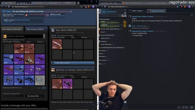 What a bad morning in CS:GO #trading looks like, Saturday Morning Harvest смотреть онлайн