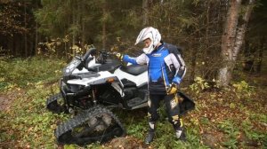 Универсальный всесезонный гусеничный комплект STELS для квадроцикла