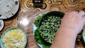 Салат Нежность. Как приготовить? Рецепт #9