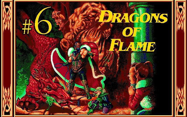 Advanced Dungeons & Dragons - Dragons of Flame ? 1989 г. ? №06