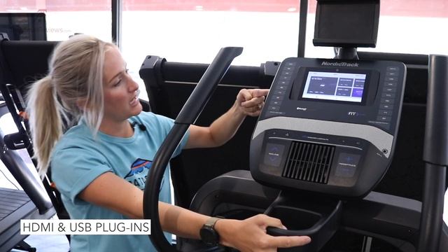 NordicTrack FS7i FreeStride Trainer Elliptical Review смотреть онлайн