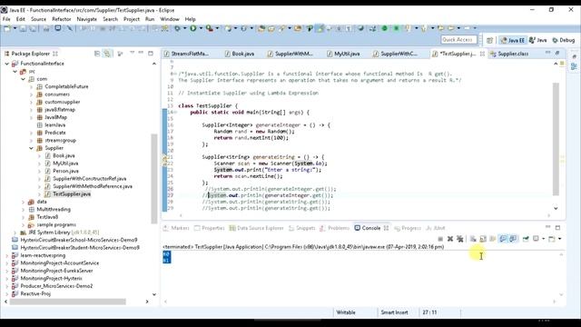 Suppliers in Java 8 смотреть онлайн