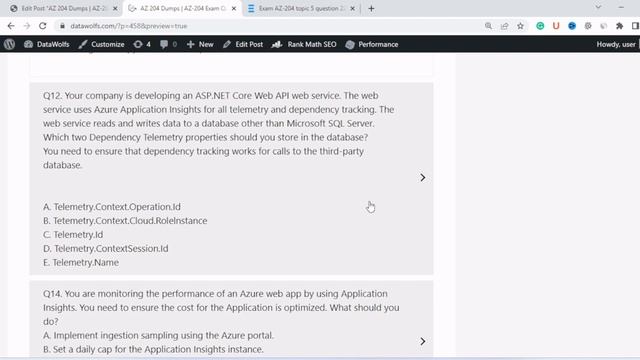 AZ-204 Dumps | Real Exam Questions | Free PDF | Azure Developer Azure Developer Associate смотреть онлайн