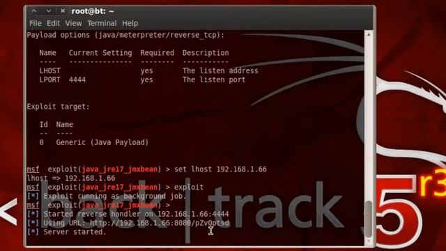 Backtrack 5 R3 - Oracle Java Flaw CVE-2013-0422 смотреть онлайн