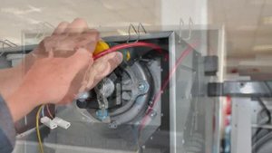 Снятие теплообменника Vitopend 100