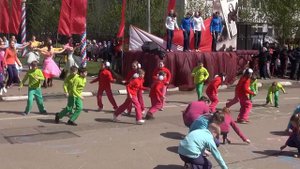 Флешмоб ко дню Победы. Солнечный круг